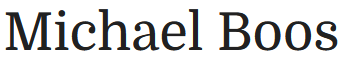 Logo Michael Boos